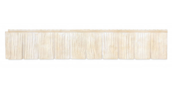 Панель фасадная GL "Я-Фасад" Сибирская дранка слоновая кость купить в Одинцово