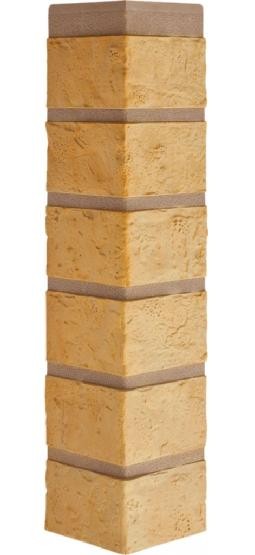 Наружный угол кирпич (желтый), 0,47 х 0,1м купить в Одинцово