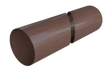 Водосток Альта-Профиль ПВХ – Труба водосточная 4м (коричневый) купить в Одинцово