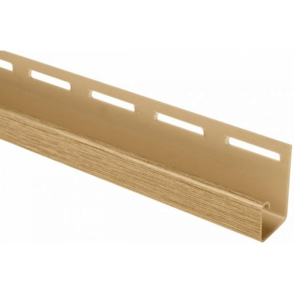 J-профиль Люкс Крашенный, К-15, ВН, Каштан купить в Одинцово