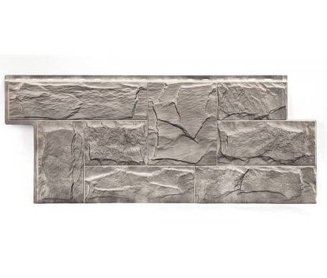 Фасадная панель T-Сайдинг-Гранит Леон ЭКО-2 Самшит купить в Одинцово