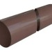 Водосток Альта-Профиль ПВХ – Труба водосточная 3м (коричневый) купить в Одинцово