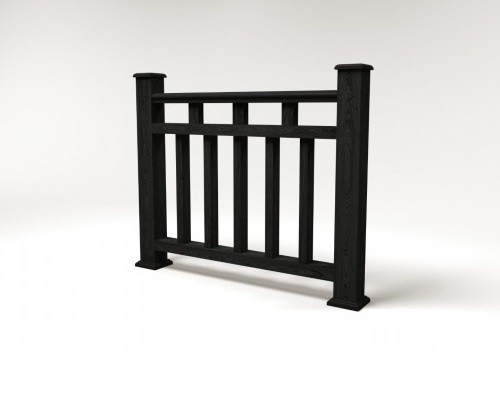 Ограждение из ДПК FG1 кварц купить в Одинцово