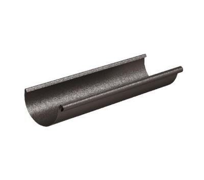 Водосток Aquasistem, Система 150/100 - Водосточный желоб 3.00м RR 32 Тёмно-коричневый matt