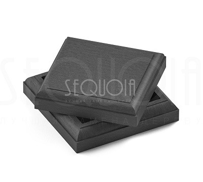 Комплект крышка/юбка для столба SEQUOIA GRAY купить в Одинцово