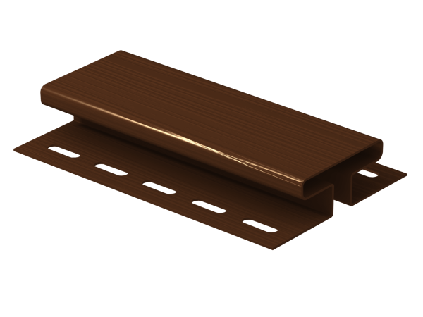 H-планка Ю-пласт Классика коричневая купить в Одинцово