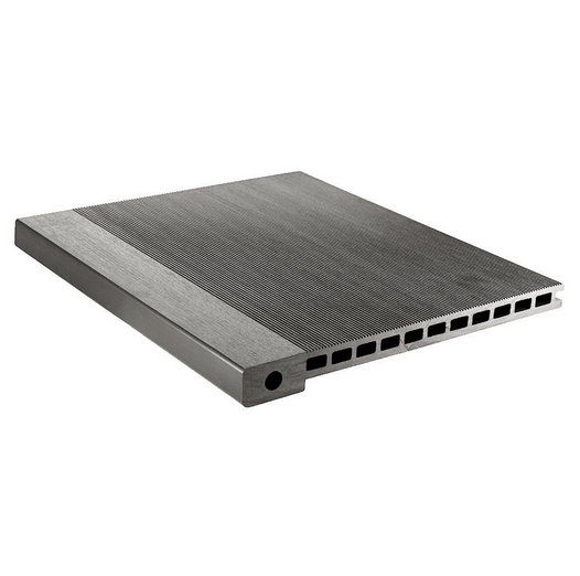 Ступень из ДПК CM Stair эбонит (серый)  купить в Одинцово