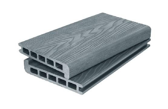 Ступень 3D GardenParkett фактура дерева Серый купить в Одинцово