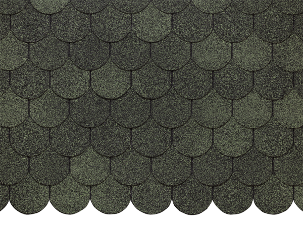 Гибкая черепица EURASIA Docke, Коллекция Капля Зелёный купить в Одинцово