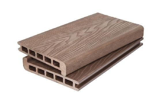 Ступень 3D GardenParkett фактура дерева Светло-коричневый купить в Одинцово