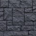Фасадная панель FineBer, Камень Дикий, Асфальт купить в Одинцово