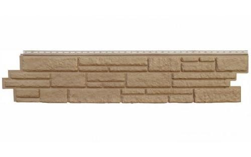Фасадная панель GrandLine Алтайский камень Янтарь купить в Одинцово