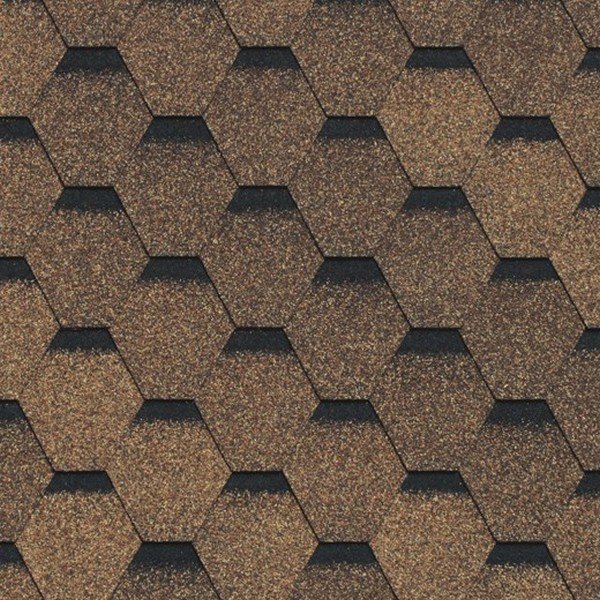 Гибкая черепица Docke, коллекция Шеффилд – Миндаль купить в Одинцово