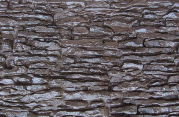 Фасадная панель Аэлит Пласт крупный Коричневый купить в Одинцово