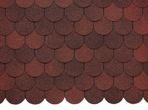 Гибкая черепица EURASIA Docke, Коллекция Капля Красный купить в Одинцово