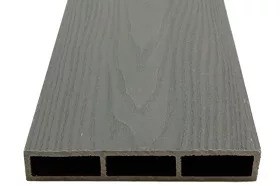 Доска  для грядок из ДПК NauticPrime 3D серый 150х25х2950 купить в Одинцово
