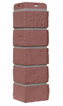 Угол Grand Line состаренный кирпич Элит корица (махагон), ШОВ темно-бежевый купить в Одинцово