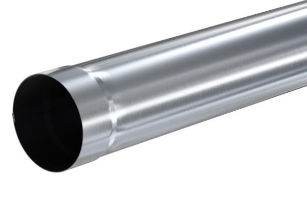 Водосток Aquasistem, Система 150/100 - Соединительная труба 1 метр оцинковка купить в Одинцово