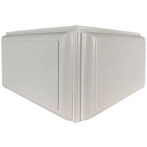 Угол Наружный к Фасадным Термопанелям Доломит Дагестанский Камень 235 мм Белый купить в Одинцово