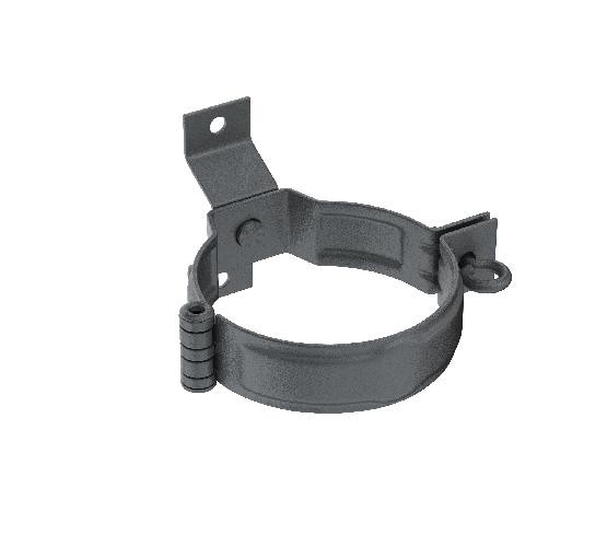 Водосток Aquasistem, Система 125/90 - Декоративный хомут трубы под дерево с комплектом крепления RR 23 Маренго matt купить в Одинцово