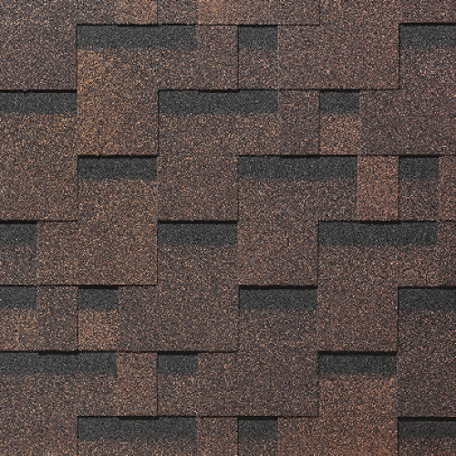 Гибкая черепица PIE EUROPA Docke, коллекция Матрица Коричневый купить в Одинцово