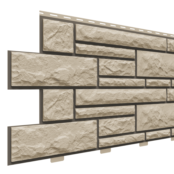 Фасадная панель Доломит, Брусчатка Доломит Сандал (3м) купить в Одинцово