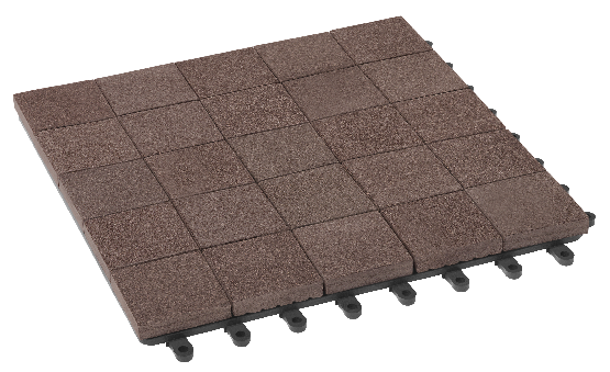 Модульный паркет ДПК GRINDERDECO Мозаика 13 Шоколад купить в Одинцово