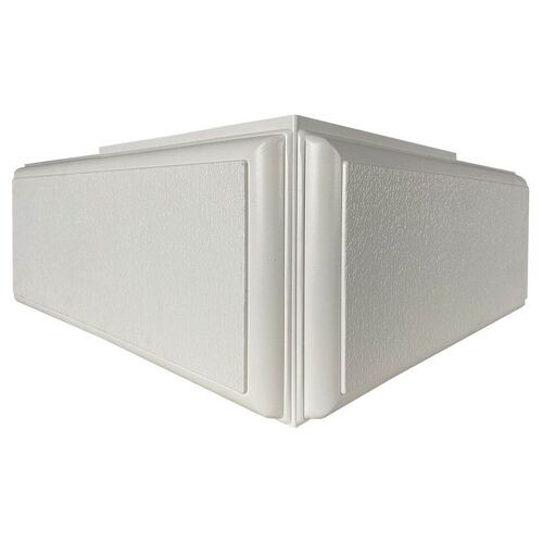 Угол Наружный к Фасадным Термопанелям Доломит Дагестанский Камень 400 мм Белый купить в Одинцово