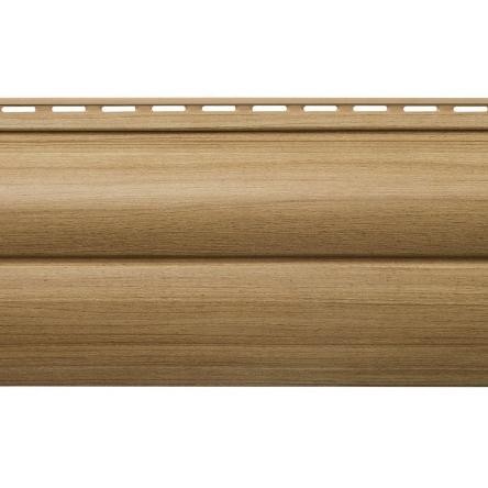 Виниловый сайдинг Люкс Blockhouse BН-03 каштан купить в Одинцово