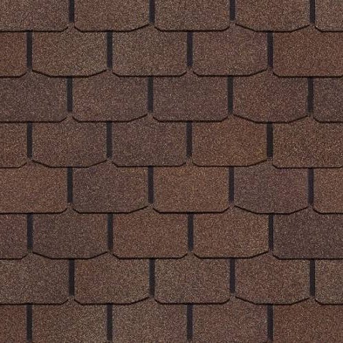 Гибкая черепица PIE EUROPA Docke, коллекция Сланец Коричневый купить в Одинцово