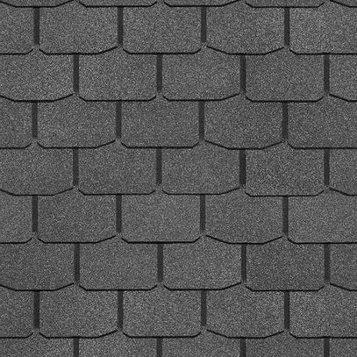 Гибкая черепица PIE EUROPA Docke, коллекция Сланец Серый купить в Одинцово