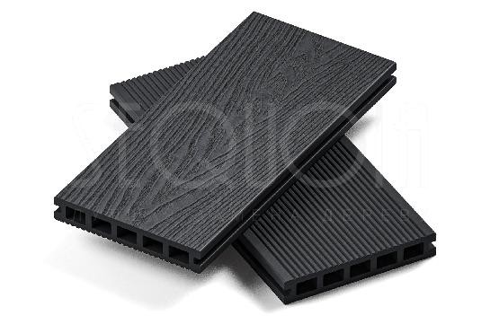 Доска террасная ДПК 3D SEQUOIA Evolution WOOD BLACK купить в Одинцово