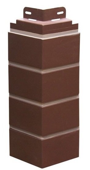 Угол к фасадной панели SteinDorf Кирпич коричневый купить в Одинцово