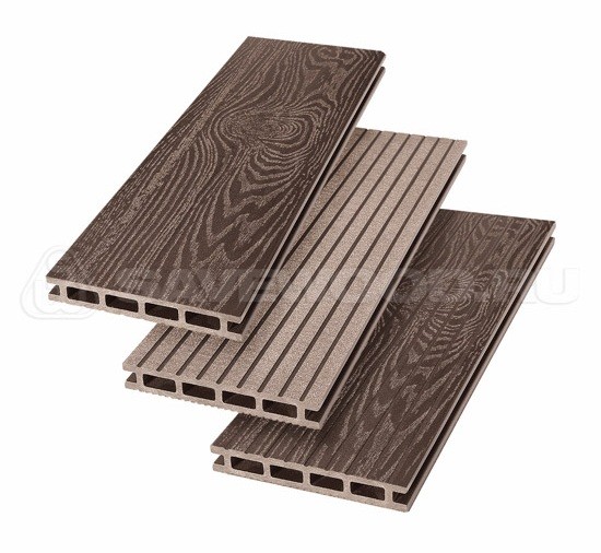 Террасная доска из ДПК SW Carpinus (T) — двухсторонняя терракотовый купить в Одинцово