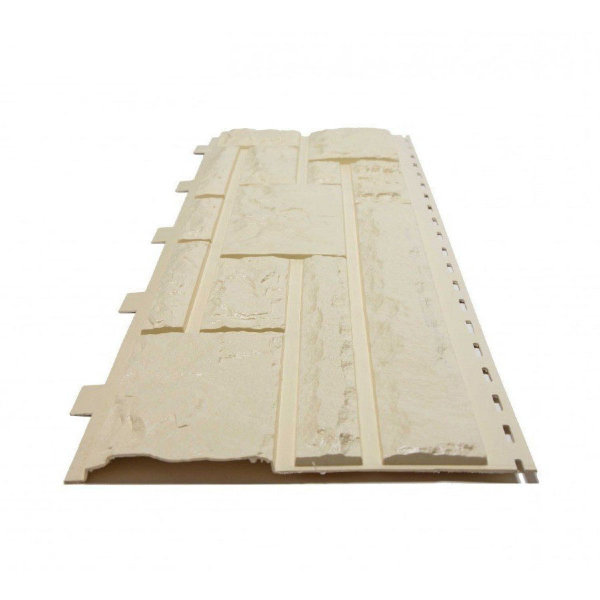 Фасадная панель Доломит, Стандарт, Слоновая кость купить в Одинцово