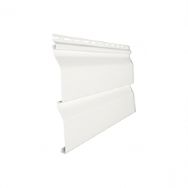 Сайдинг Виниловый Vinyl-On, D4.5 DUTCHLAP Корабельный Брус, Белый купить в Одинцово