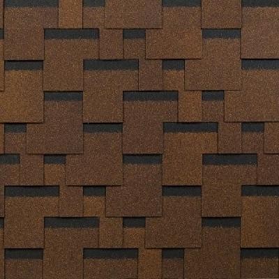 Гибкая черепица Shinglas, серия Комфорт, коллекция Болеро – Терракота купить в Одинцово