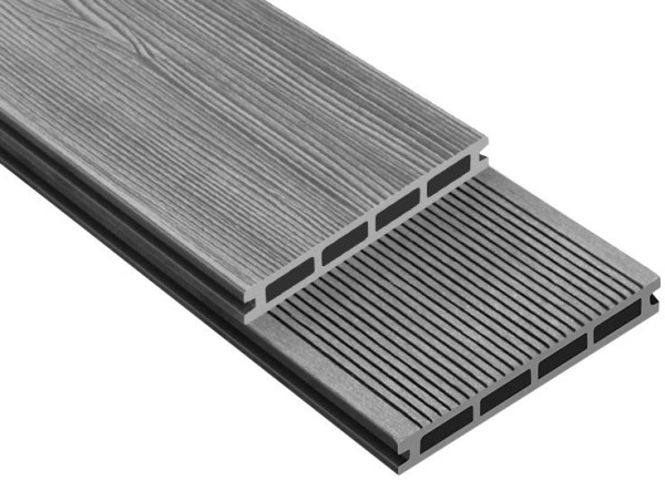 Террасная доска ДПК Outdoor 3D STORM/Вельвет серая микс купить в Одинцово