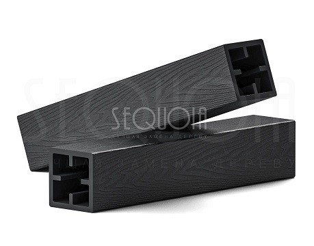 Столб SEQUOIA Evolution 3D WOOD BLACK купить в Одинцово