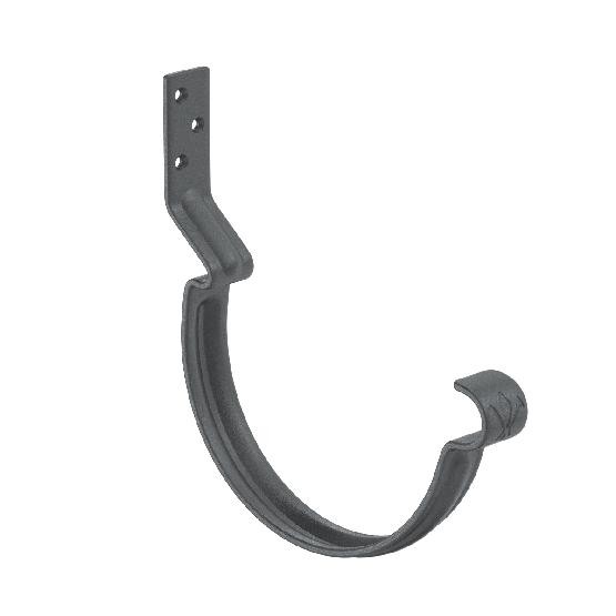 Водосток Aquasistem, Система 125/90 - Крюк крепления желоба короткий RR 23 Маренго matt купить в Одинцово