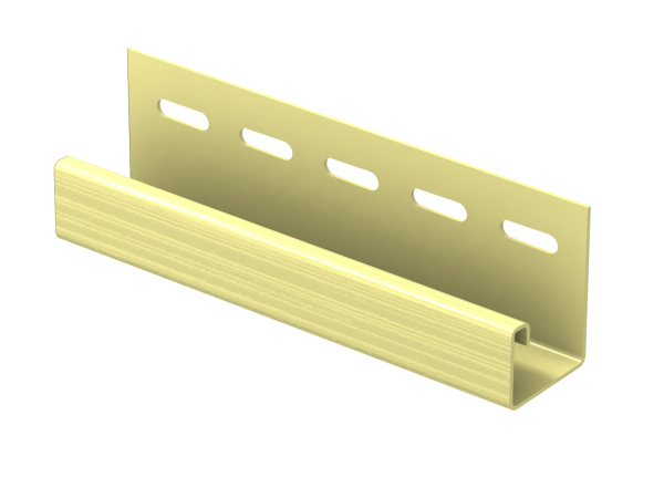 J-планка Ю-пласт Классика кремовая купить в Одинцово