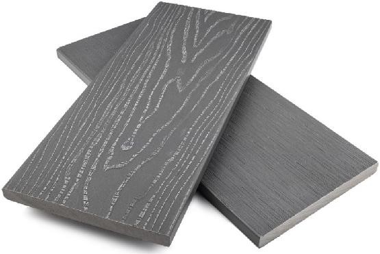 Заборная доска ДПК полнотелая NanoWood Серый купить в Одинцово