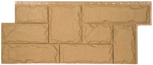 Фасадная панель T-Сайдинг-МАРСЕЛЬ ЭКО-1 Крем купить в Одинцово