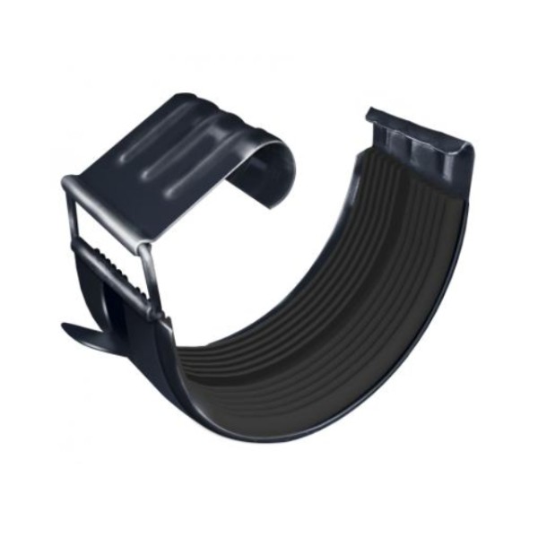 Водосток Grand Line 150x100 – Соединитель для желоба RAL 7024 купить в Одинцово