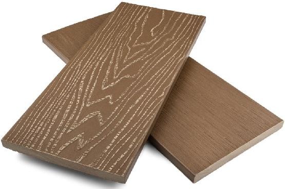 Заборная доска ДПК полнотелая NanoWood Орех купить в Одинцово