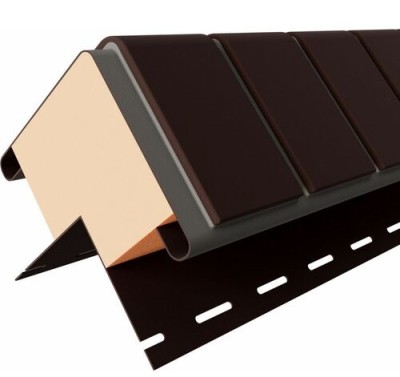 Угол Наружный к Фасадным Термопанелям Доломит Кирпич 40 мм Коричневый