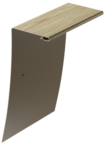 Универсальный околооконный профиль 89/254 мм, Кедр купить в Одинцово