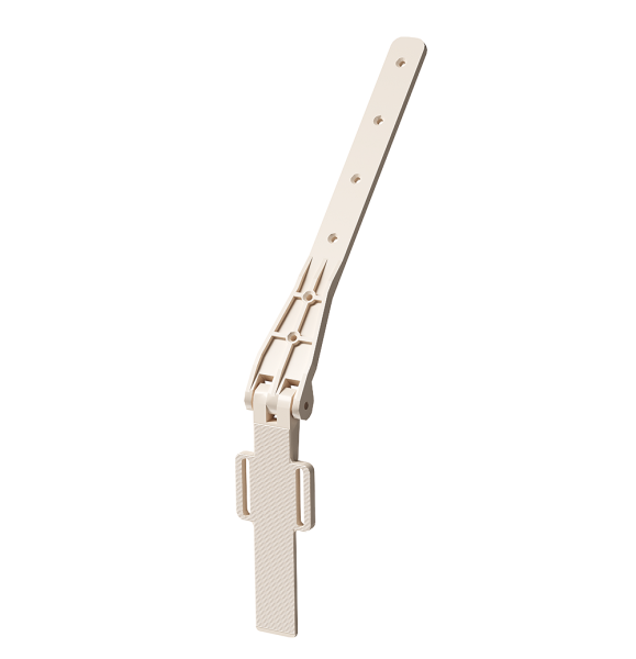 Крепление регулируемое для кронштейна желоба Docke Lux ПВХ Латте купить в Одинцово