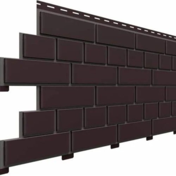Фасадная панель Доломит Кирпич, Коричневый купить в Одинцово