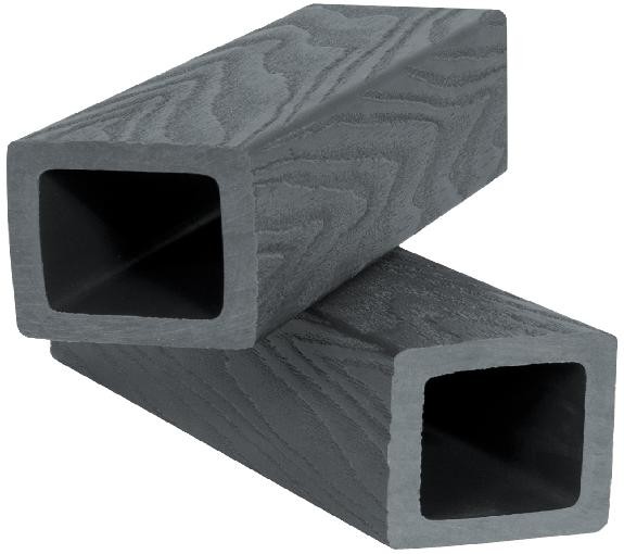 Балясина ДПК Polivan SINGARAJA 3D фактура дерева, черный купить в Одинцово